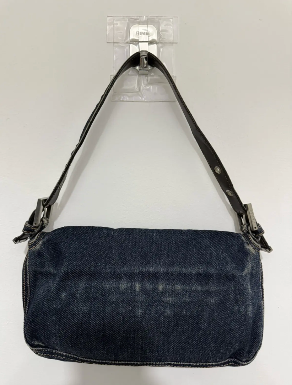 Fendi Baguette Denim Bag