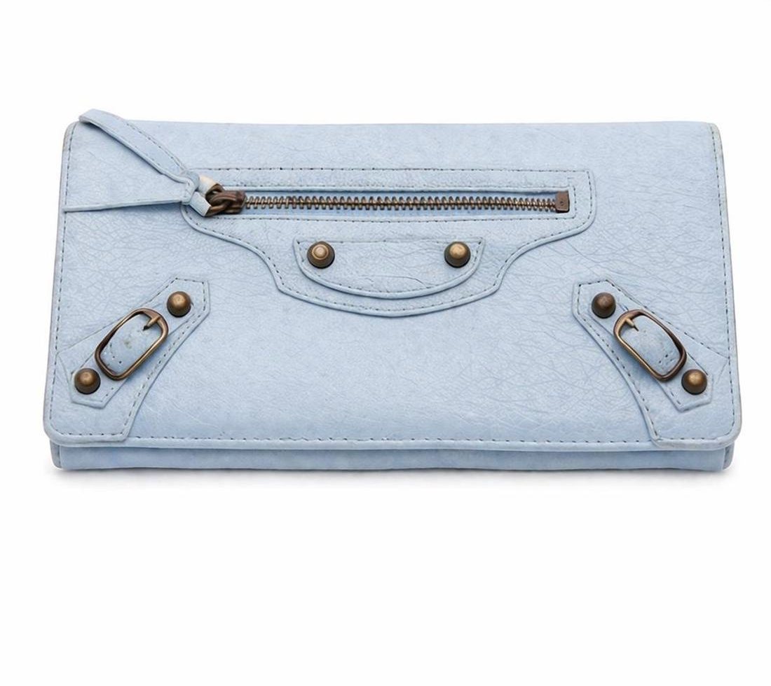 Balenciaga Blue Wallet